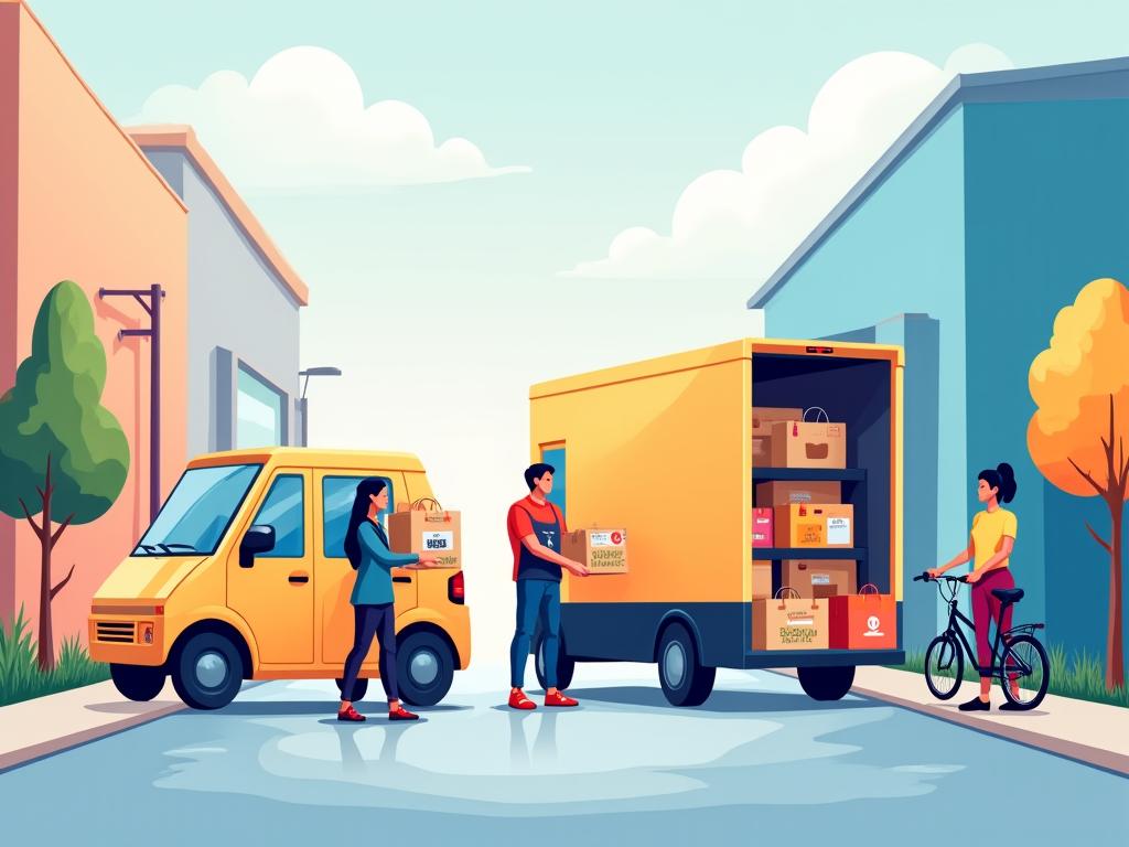 Consolidamento collaborativo retail sostenibilità pooling